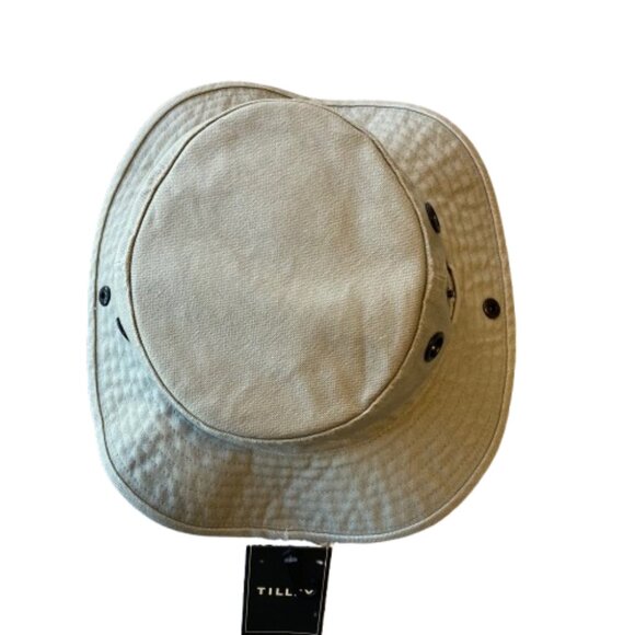Tilley T3 Wanderer Hat Canvas Unisex 7 1/4 Khaki Green NEW - Picture 3 of 11